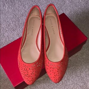 NWT [KELLY&KATIE] Red Flats